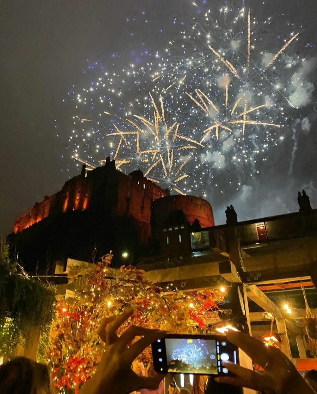 Cold Town House Hogmanay Fireworks Book Here