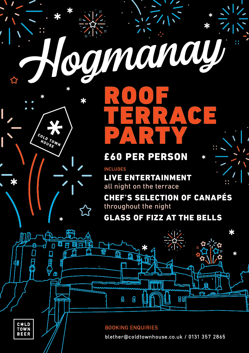 Hogmanay at Cold Town House Rooftop 2022