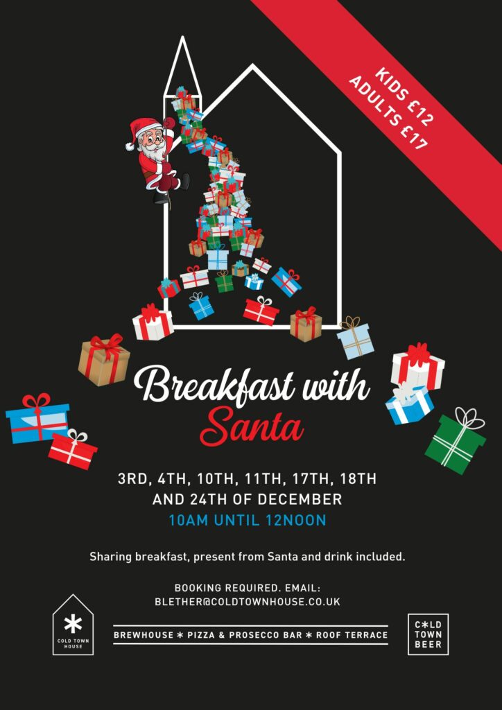 Cold Town House Breakfast with Santa 2022 Book Here