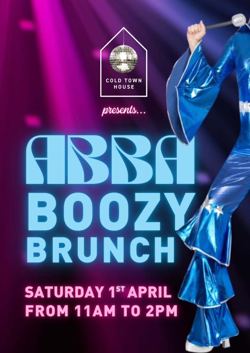 Cold Town House Abba Boozy Brunch
